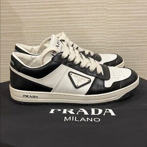 Prada Monochrome Sneakers